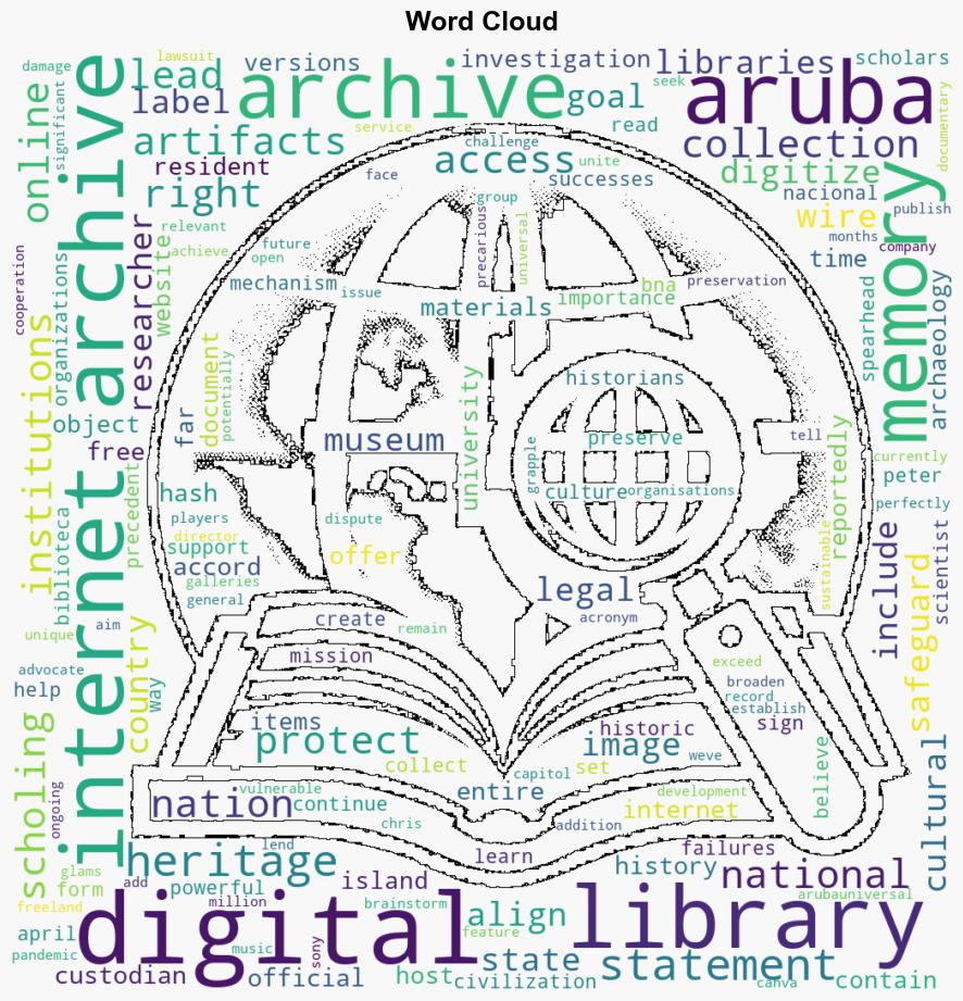 Internet Archive now official custodian of Arubas entire history - ReadWrite - Image 1