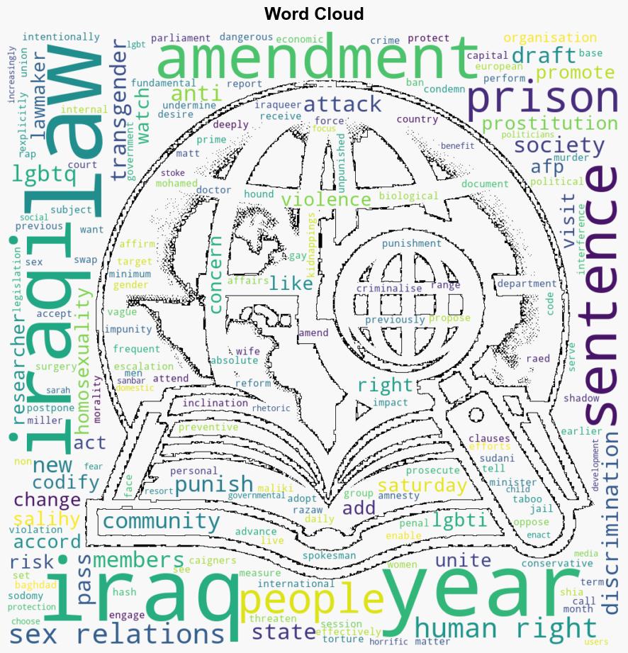 Iraq passes bill sentencing samesex acts to 1015 years jail - The Times of India - Image 1