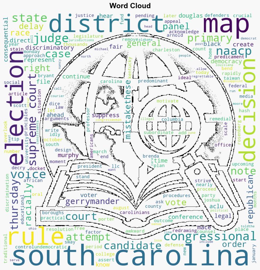 Justice Is Delayed as Judges OK Rigged South Carolina Map for Elections - Common Dreams - Image 1