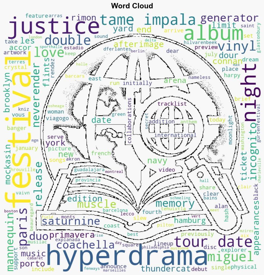 Justice Unveil New Album Hyperdrama Stream - Consequence.net - Image 1