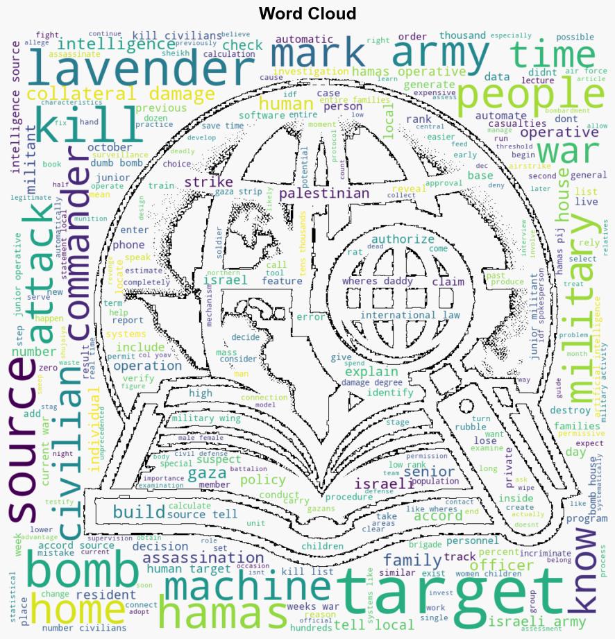 Lavender The AI machine directing Israels bombing spree in Gaza - Archive.org - Image 1