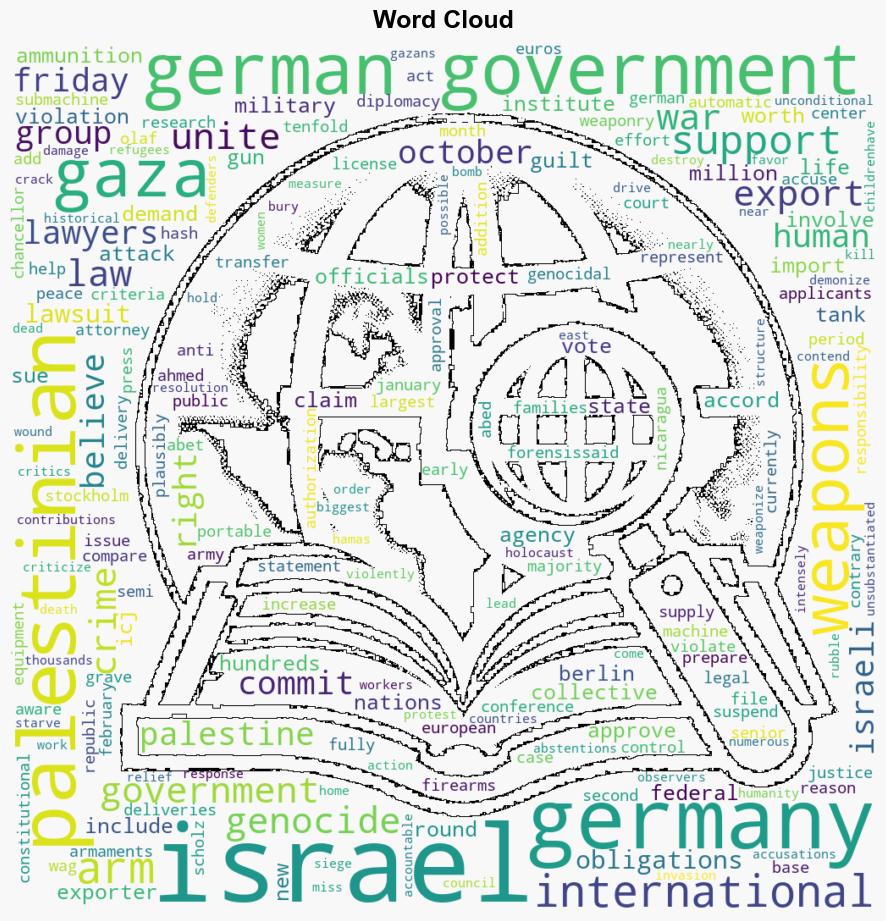 Lawyers Sue Germany in Bid to Block Arms Exports to Israel - Common Dreams - Image 1