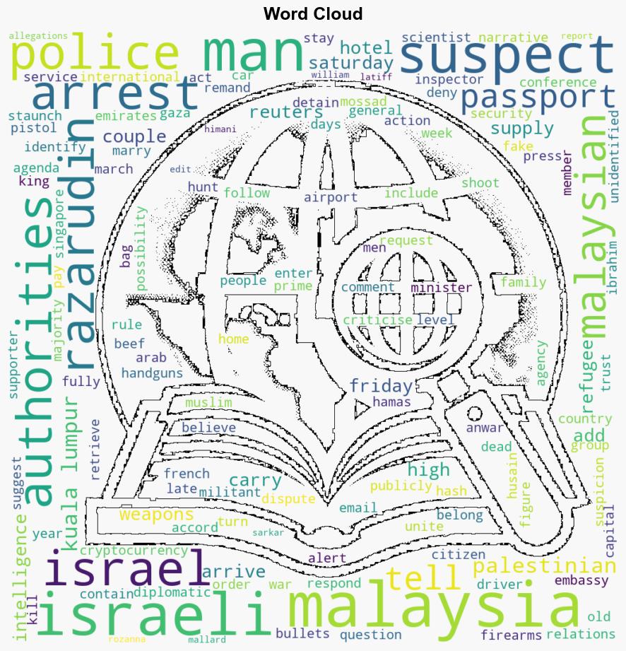 Malaysia arrests three suspected of supplying Israeli man with firearms - Marketscreener.com - Image 1