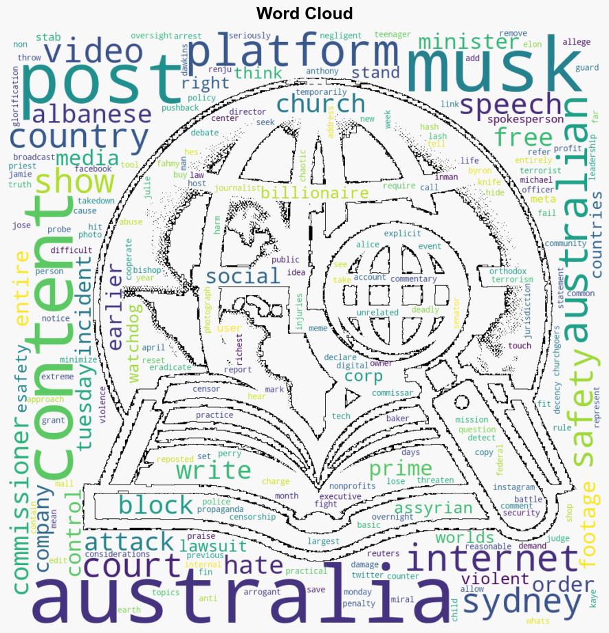 Musk Decries Australian Court Censorship of X Terror Posts - Insurance Journal - Image 1