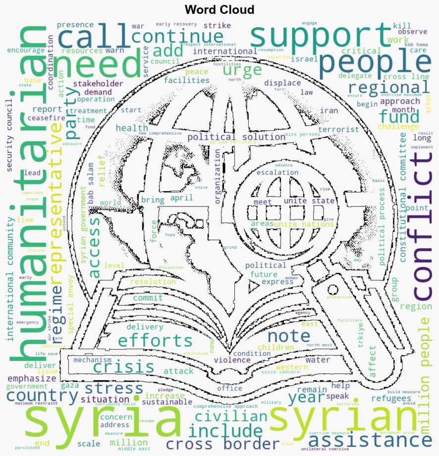 New Comprehensive Approach Key to Address Syrias Political Humanitarian Challenges UN Special Envoy Tells Security Council Citing Dangerous Spiral of Recent Events - Globalsecurity.org - Image 1