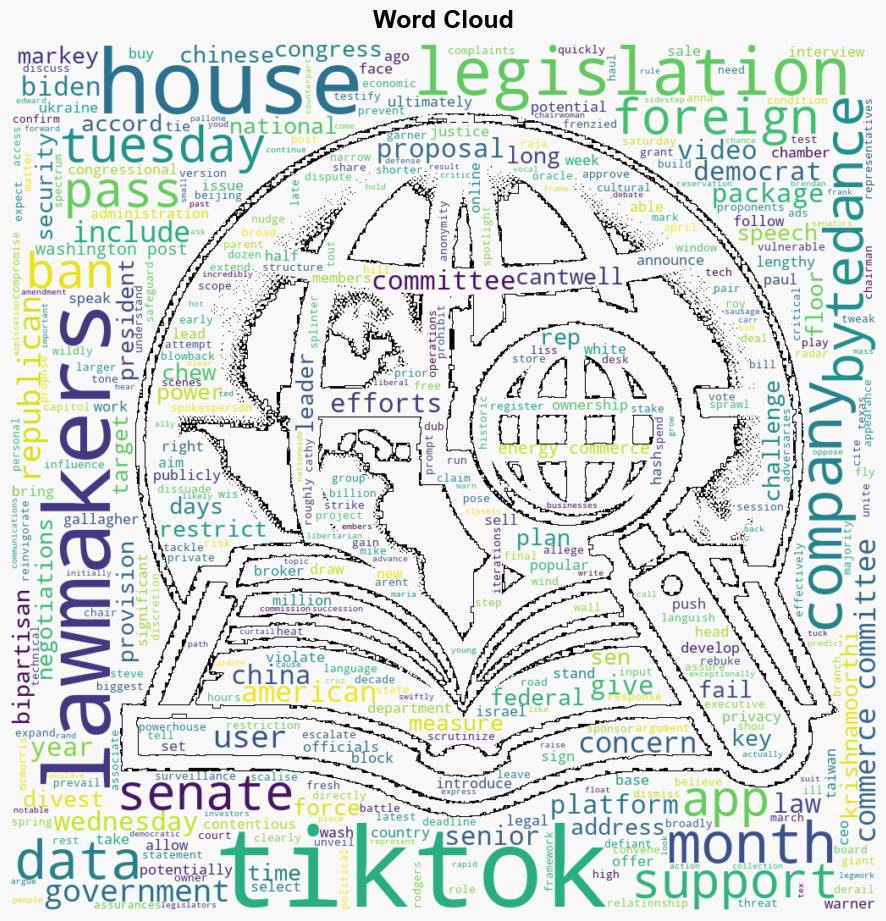 Senate Passes Bill to Force Sale of TikTok - The Washington Post - Image 1