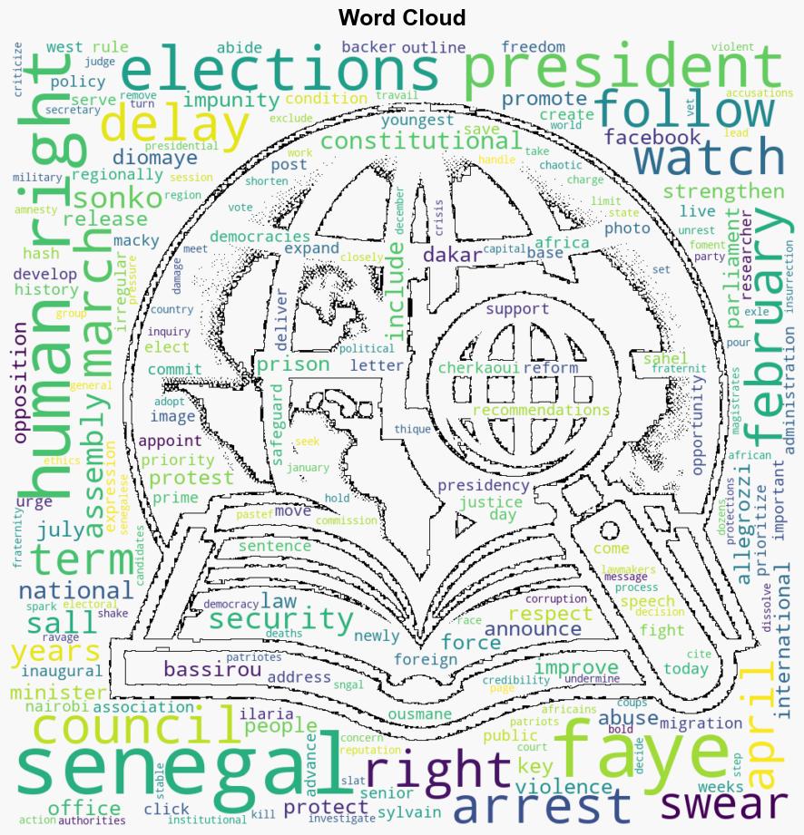 Senegal Human Rights Agenda for President Faye - Human Rights Watch - Image 1