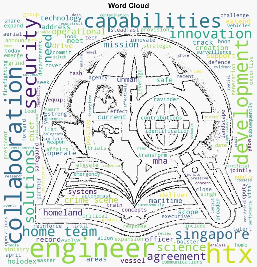 Singapore Technologies Engineering ST Engineering and HTX extend Collaboration to Drive Innovation in Key Science and Technology Areas for Singapores Homeland Security - Marketscreener.com - Image 1