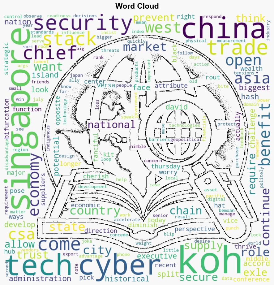 Singapore infosec boss warns ChinaWest tech split will be bad for interoperability - Theregister.com - Image 1