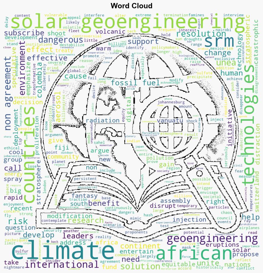 Solar Geoengineering Is a Dangerous Distraction - Project Syndicate - Image 1