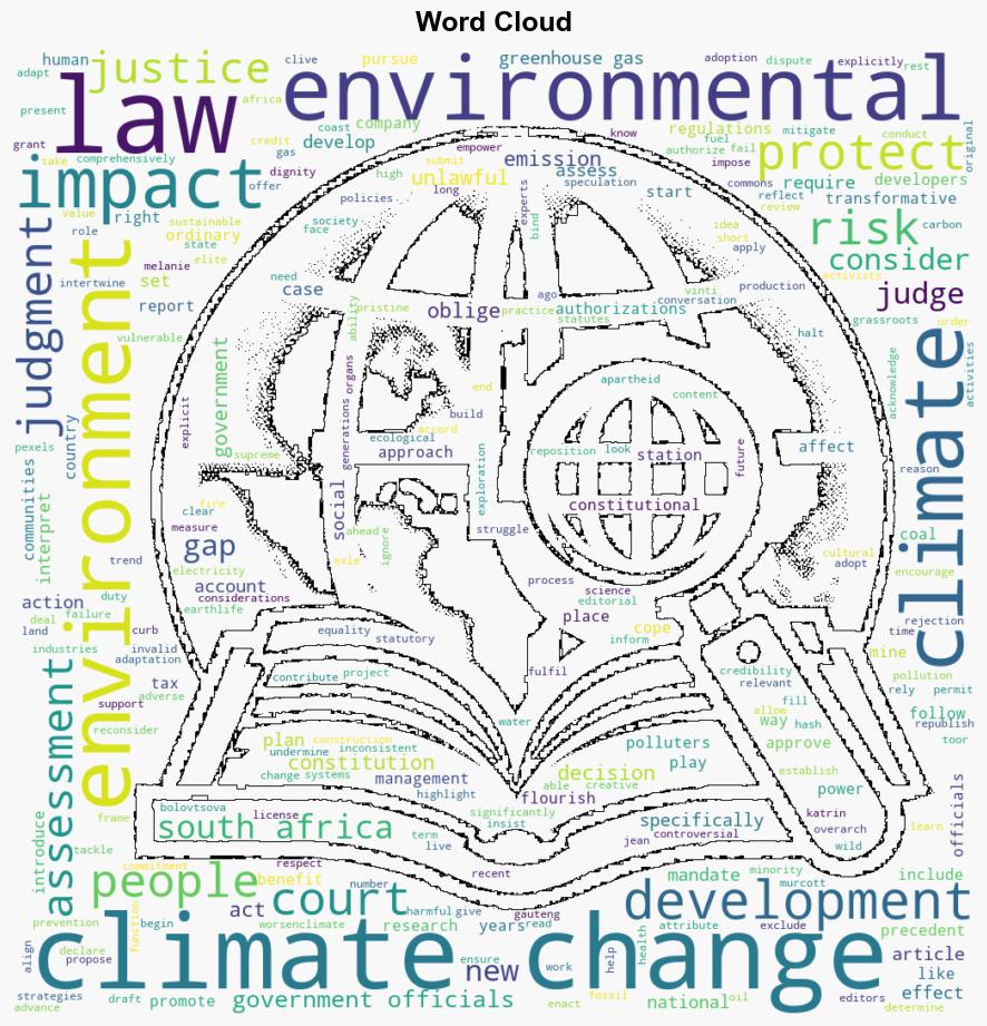 South Africas laws arent geared to protecting against climate change Judges are trying to fill the gap - Phys.Org - Image 1