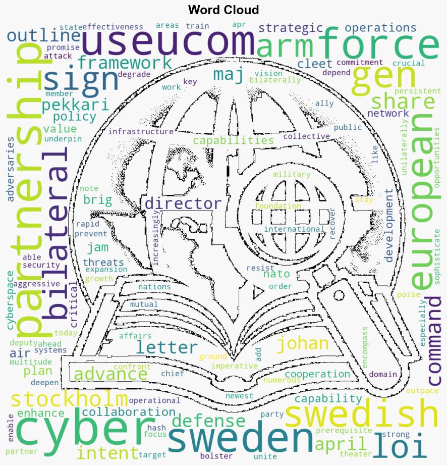 Sweden and USEUCOM deepen partnership in cyber defense - Globalsecurity.org - Image 1