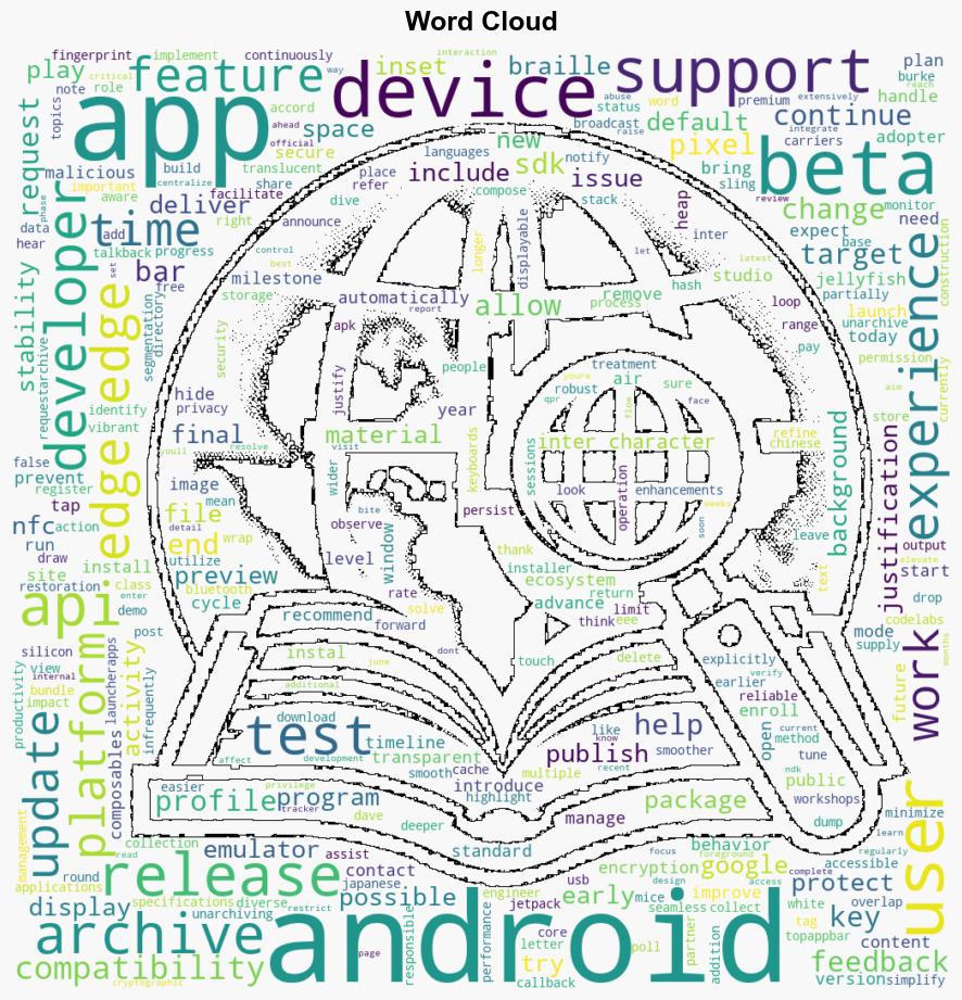 The First Beta of Android 15 - Googleblog.com - Image 1