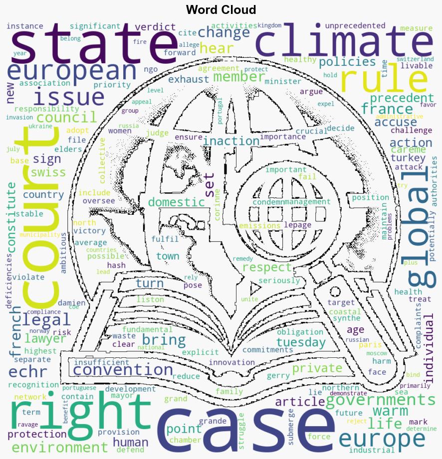 Top Europe rights court to issue landmark climate verdicts - VOA News - Image 1