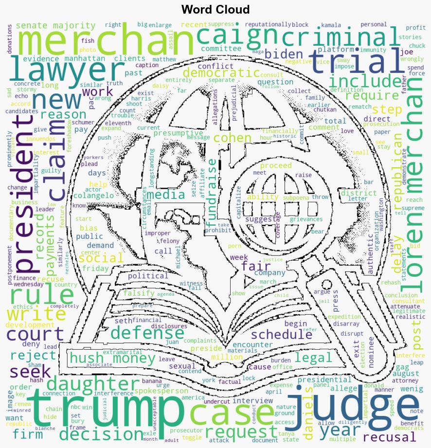 Trump demands a new judge just days before the start of his hushmoney criminal trial - NPR - Image 1