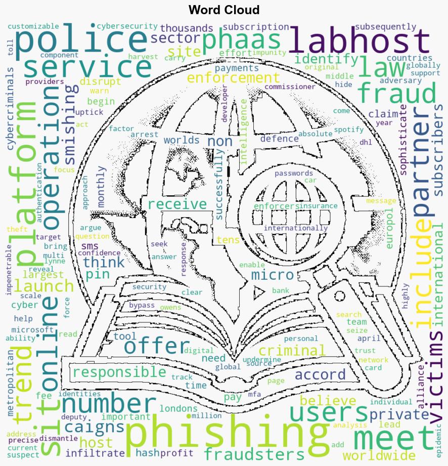 UK Police Lead Disruption of 1m PhishingasaService Site LabHost - Infosecurity Magazine - Image 1