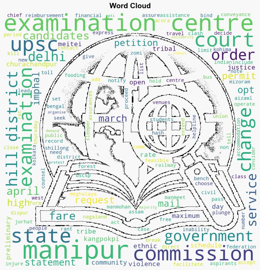 UPSC aspirants with Imphal as exam centre can change it says Delhi HC - Thehillstimes.in - Image 1