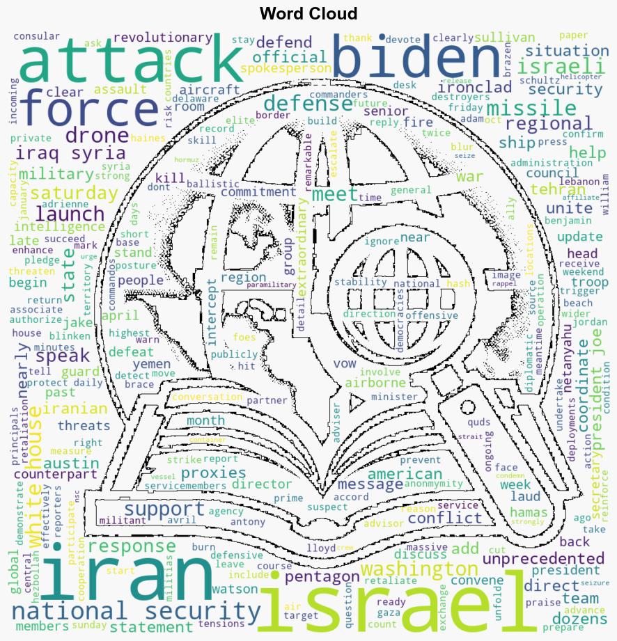 US Shoots Down Nearly All Iranlaunched Drones Biden Vows Support For Israel Defense - HuffPost - Image 1