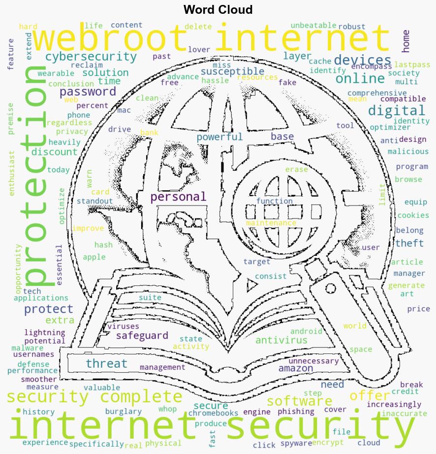 Webroot Internet Security Complete Antivirus Software 2024 10 Device 1 Year Download for PCMacChromebookAndroidIOS Password Manager Now 7001 Off - Theinventory.com - Image 1