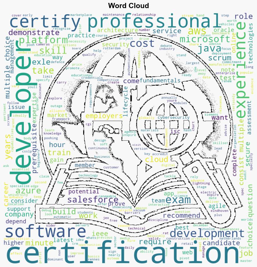 7 certifications software developers should consider to grow their career - The Next Web - Image 1