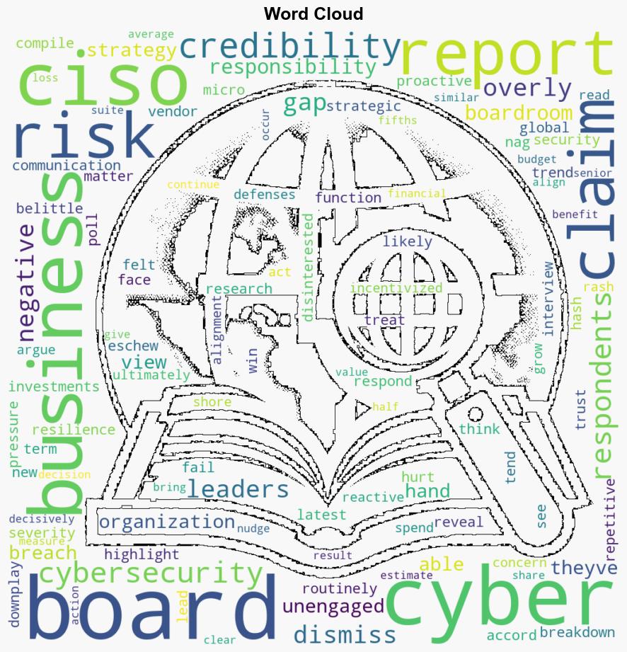 A Third of CISOs Have Been Dismissed Out of Hand By the Board - Infosecurity Magazine - Image 1