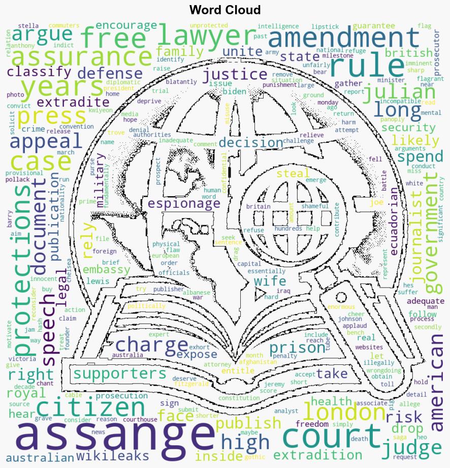 Assange extradition judgment day Developing - Associated Press - Image 1