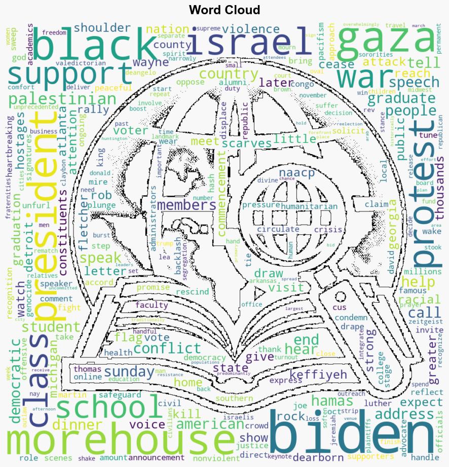 Biden Addresses the IsraelHamas War During His Morehouse College Commencement Speech - Time - Image 1