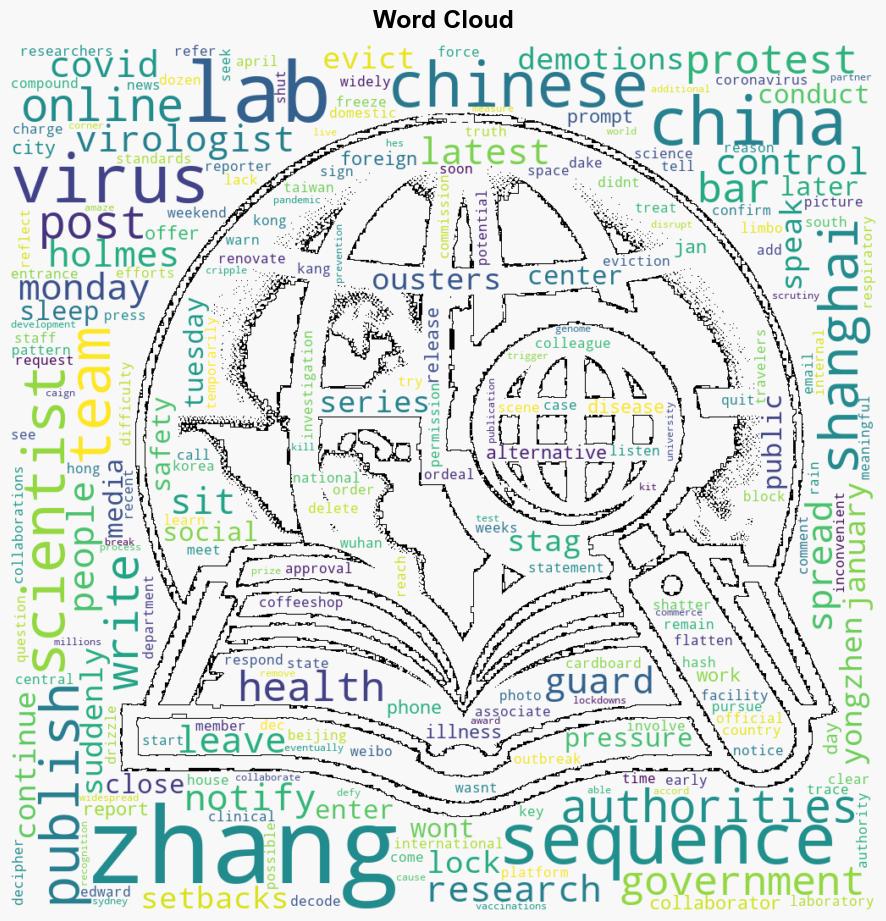 Chinese scientist who first published COVID sequence protests after being locked out of his lab - Yahoo Entertainment - Image 1