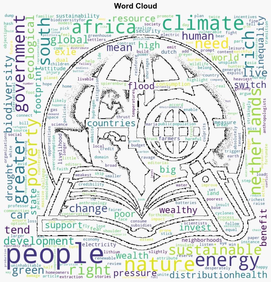 Climate damage and nature loss are unfairly distributedand so are the solutions says researcher - Phys.Org - Image 1