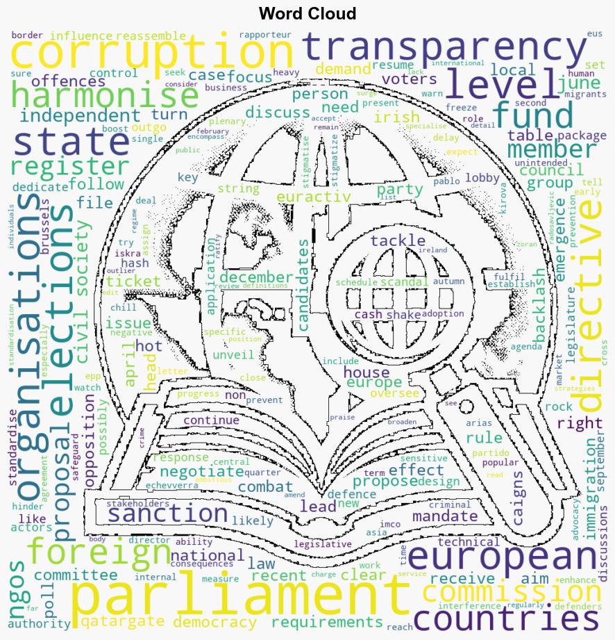 Corruption transparency files to keep an eye on in the next EU Parliament - EURACTIV - Image 1