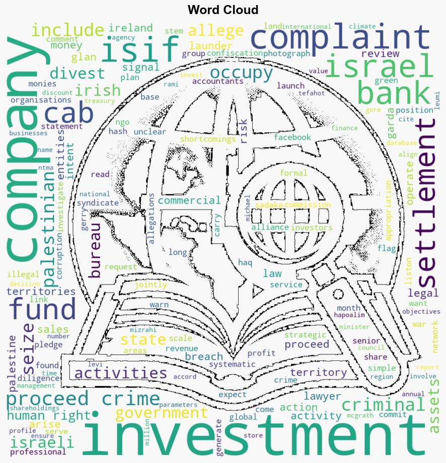 Criminal Assets Bureau urged to seize States investments in Israellinked companies - The Irish Times - Image 1