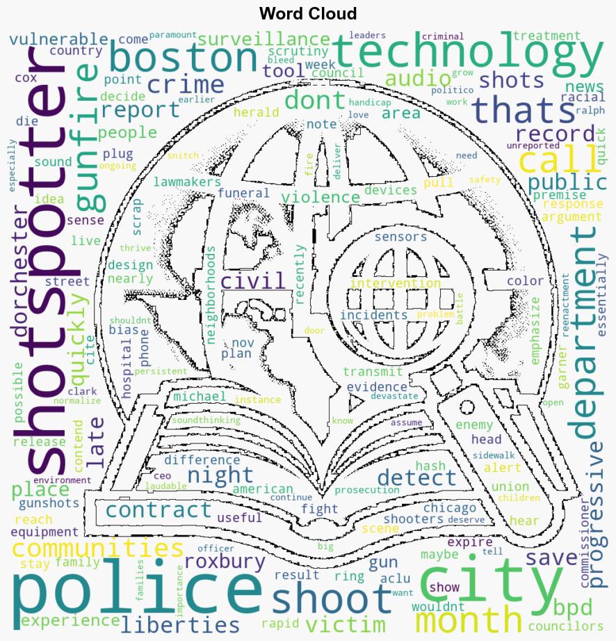 Editorial Let BPD keep ShotSpotter tech it saves lives - Boston Herald - Image 1