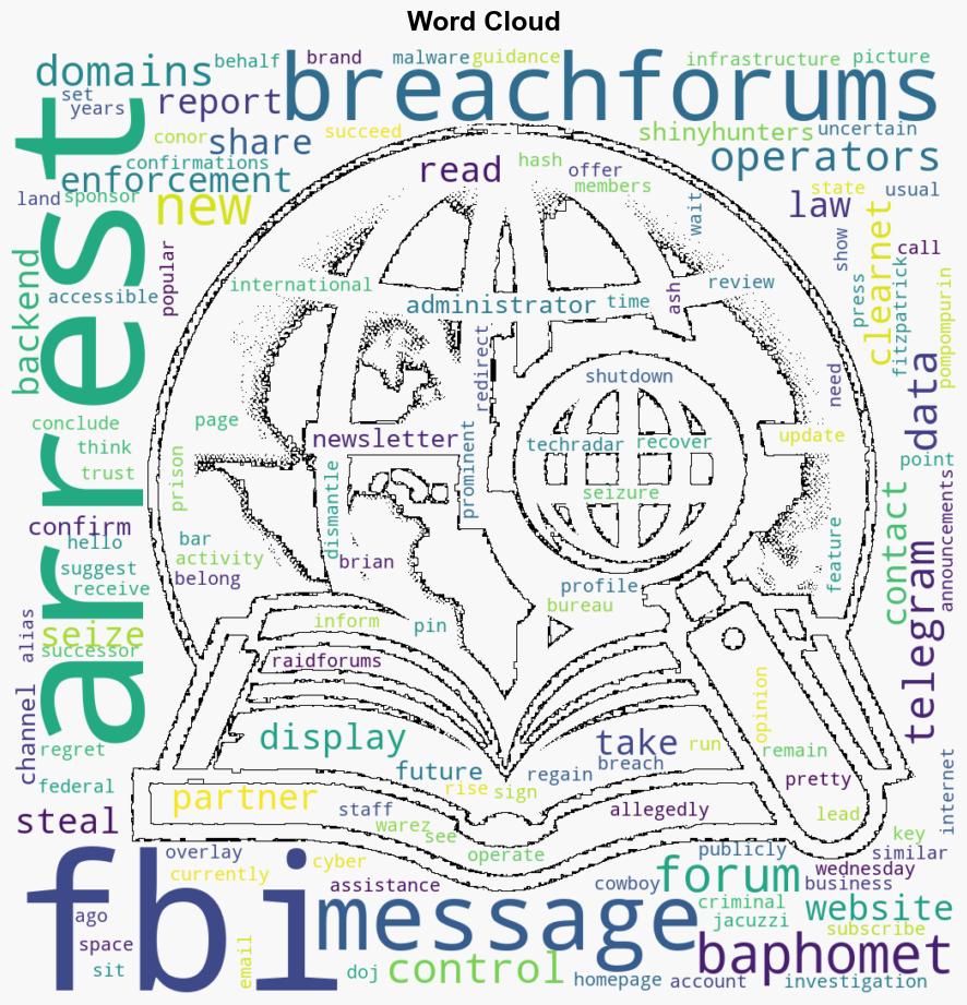 FBI takes control of notorious BreachForums cybercrime website - TechRadar - Image 1