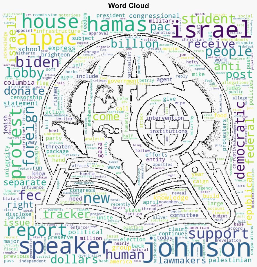 Foreign agent Judas House Speaker Johnson received more than half a million dollars from proIsrael PAC FEC report reveals - Naturalnews.com - Image 1