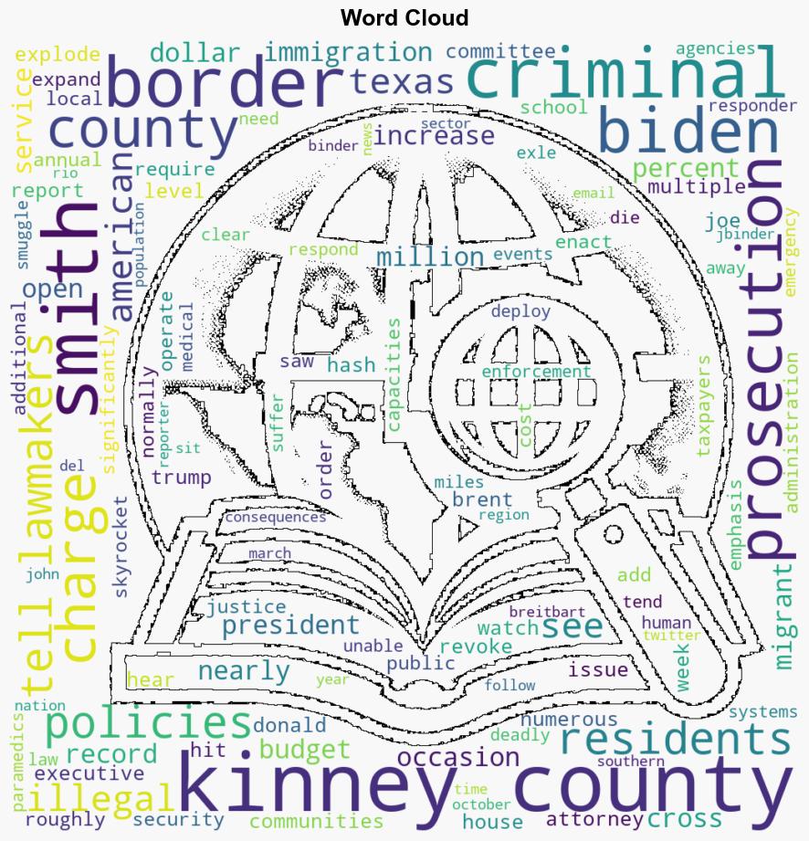 Illegal Immigration Overload Border Towns Criminal Prosecutions Explode by 5000 on Bidens Watch - Breitbart News - Image 1