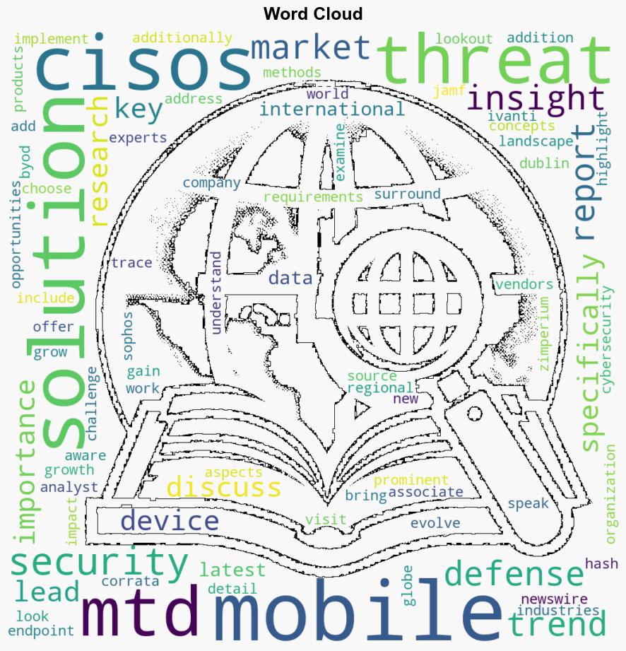 Insights for CISOs Key Strategies in the Battle Against Mobile Cyber Threats with Advanced MTD Solutions Insights from Better Mobile Corrata Ivanti Jamf Lookout Sophos Traced Zimperium - GlobeNewswire - Image 1