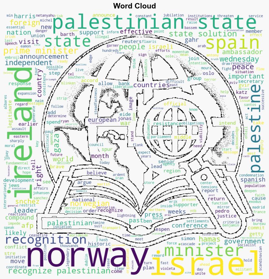 Ireland Spain Norway recognizing Palestinian state - CBS News - Image 1