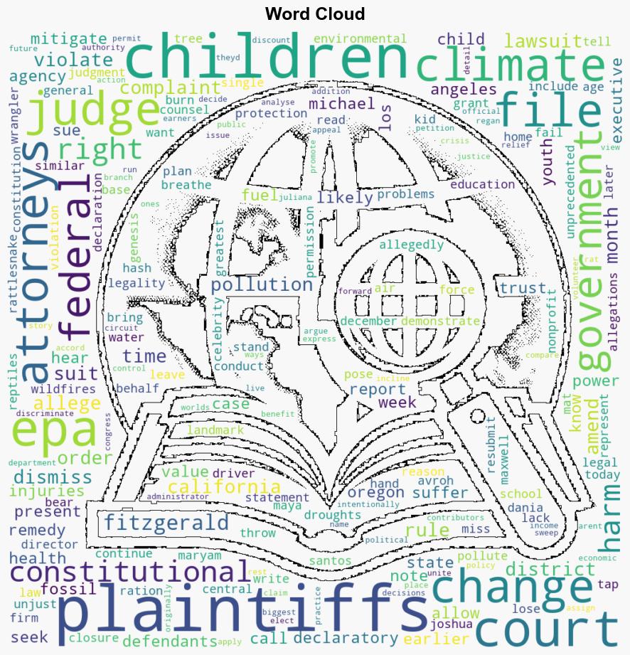 Judge dismisses California kids climate lawsuit They plan to try again - AOL - Image 1