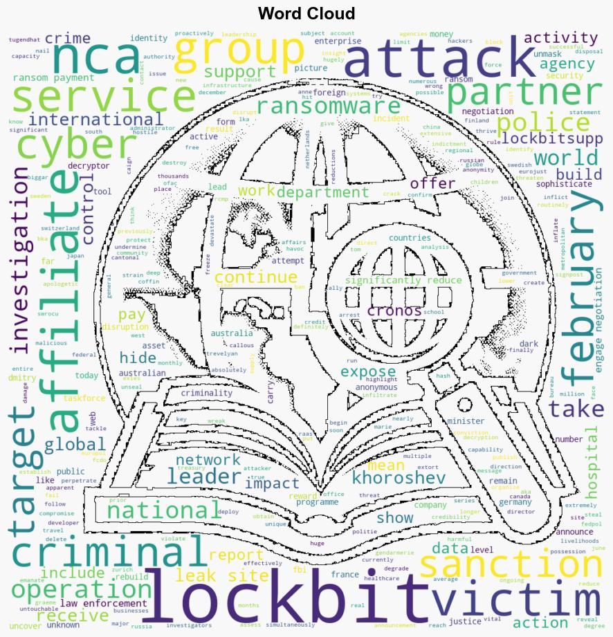 LockBit leader unmasked and sanctioned - Globalsecurity.org - Image 1