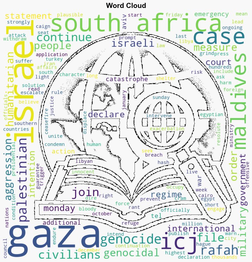 Maldives to join South Africas genocide case against Israel at ICJ - Globalsecurity.org - Image 1