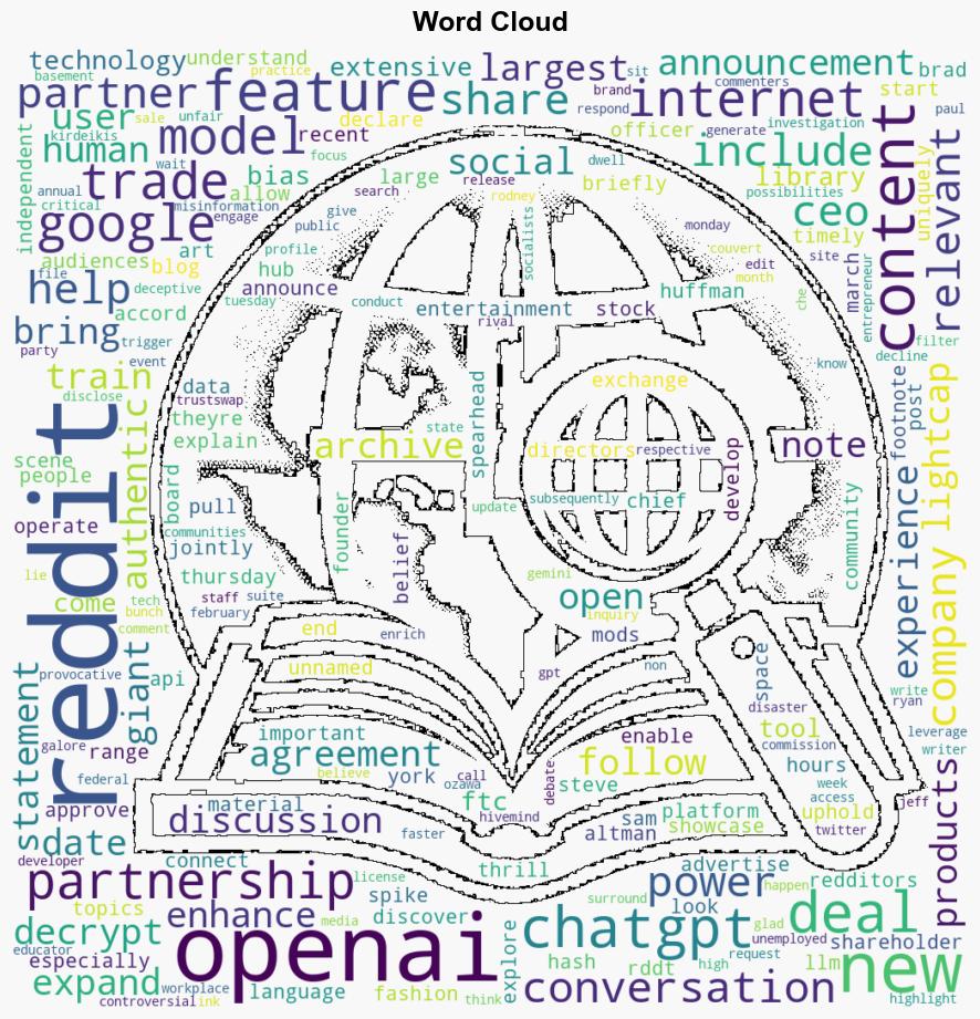 OpenAI Will Mix Authentic Reddit Content Into Its AI Training Data - Decrypt - Image 1