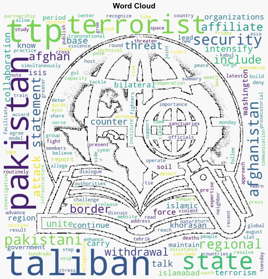 Pakistan US discuss how to counter Afghanbased IS and TTP terrorists - Globalsecurity.org - Image 1