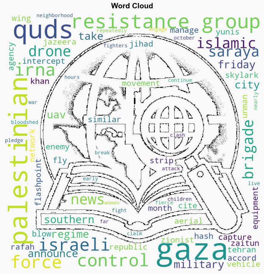 Palestinian resistance group captures Israeli drone over Gaza - Globalsecurity.org - Image 1