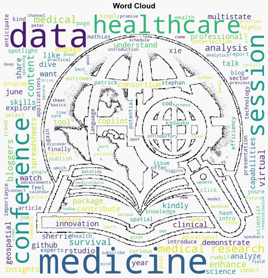 RMedicine is coming June 1014 2024 See Top Five R Medicine Talks from Previous Years - R-bloggers.com - Image 1