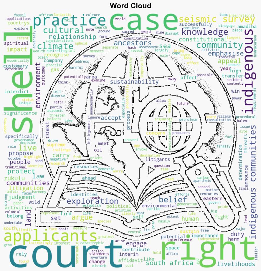 South African communities vs Shell high court victories show that cultural beliefs and practices count in climate cases - The Conversation Africa - Image 1