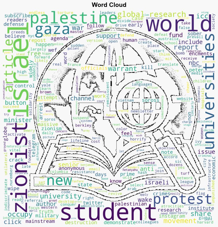 Students Trigger to Stop Wars Top Universities ProPalestine Encampments A Shift Towards Justice or Just Illusion - Globalresearch.ca - Image 1