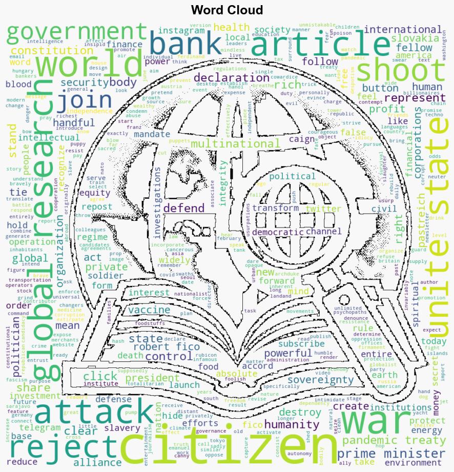 The Shooting of Prime Minister Robert Fico A Day That Will Live in Infamy Corruption and Criminality Surrounding the Pandemic Treaty - Globalresearch.ca - Image 1