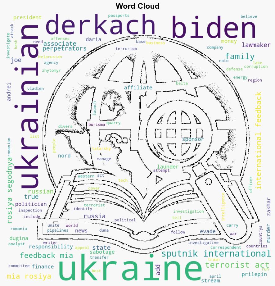 Ukraines Terrorist Acts Sponsored by Biden Family Associates Ukrainian Politician - Sputnikglobe.com - Image 1