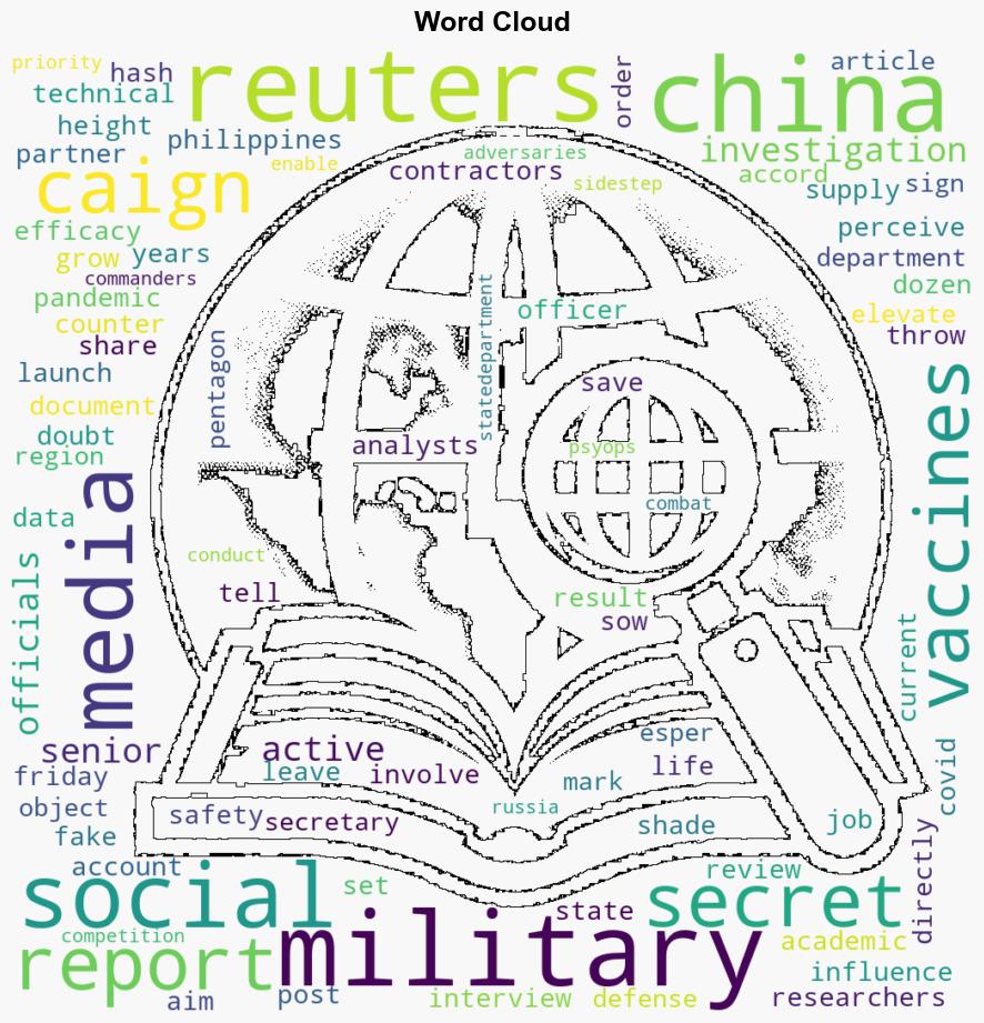 Americas Defense Department Ran a Secret Disinfo Campaign Online Against Chinas Covid Vaccine - Slashdot.org - Image 1