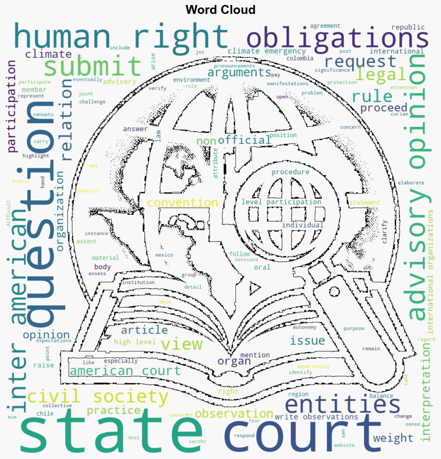 Balancing the Arguments Before the InterAmerican Court on the Climate Emergency and Human Rights Advisory Proceedings - Opiniojuris.org - Image 1